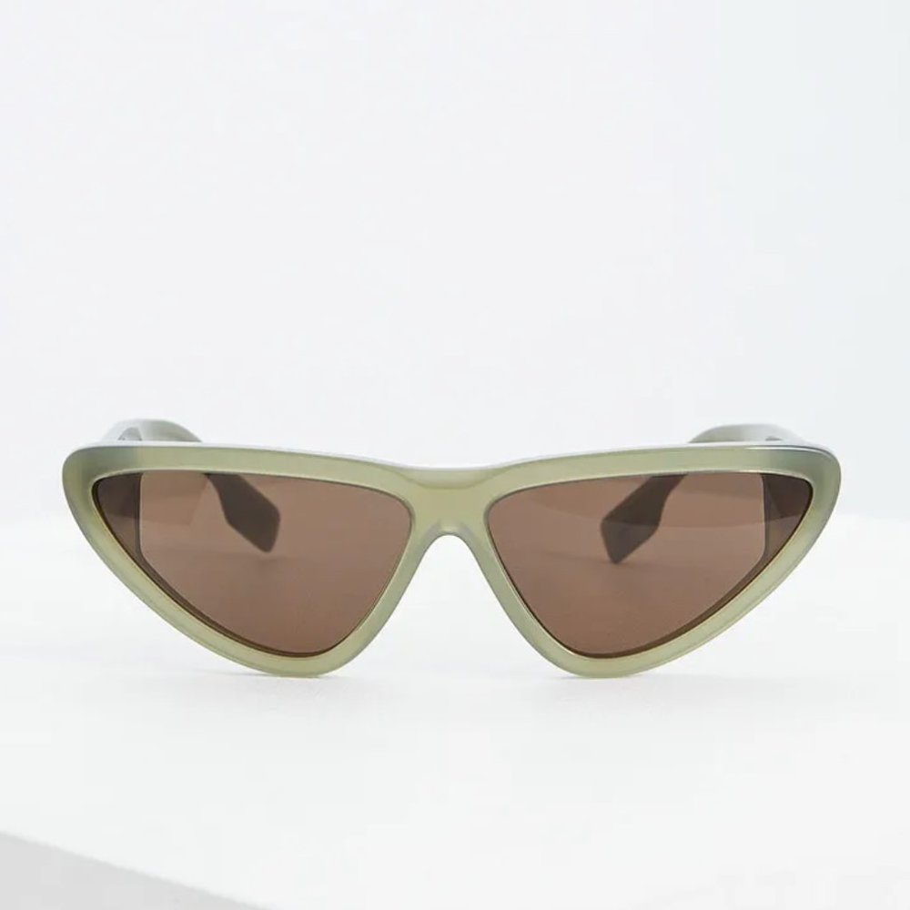 Burberry Opal Army Green 65mm Sunglasses - Picture 4 of 6